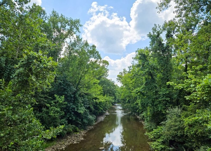 Same river scene from a lower vantage point