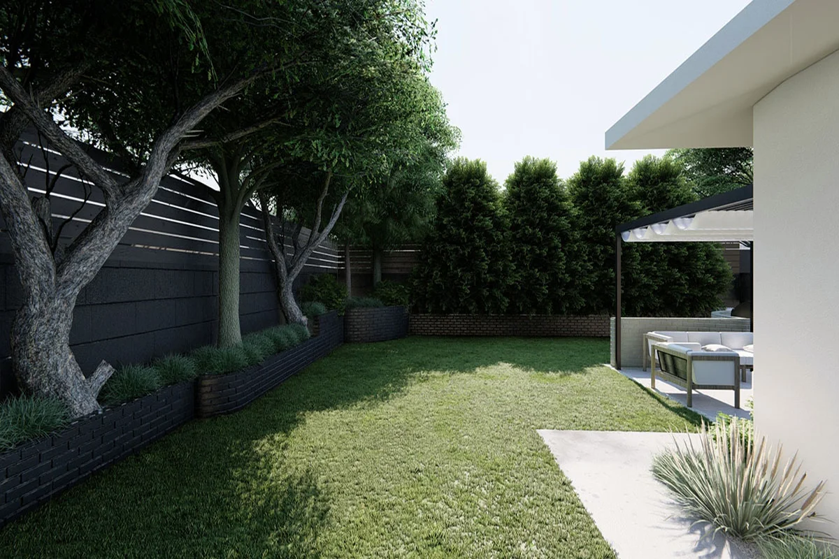 Drought-tolerant lawn alternatives for California backyard