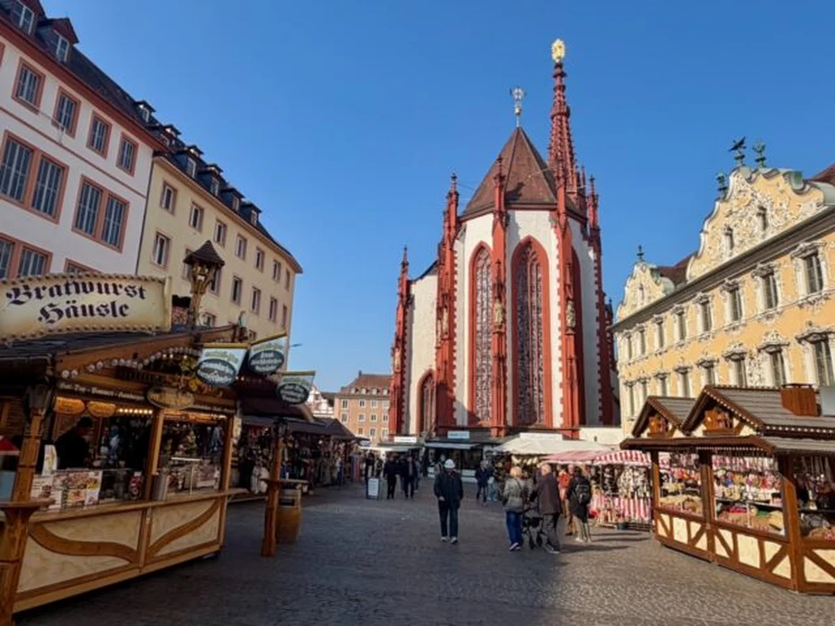 St. Mary's Chapel and Falkenhaus on Marktplatz